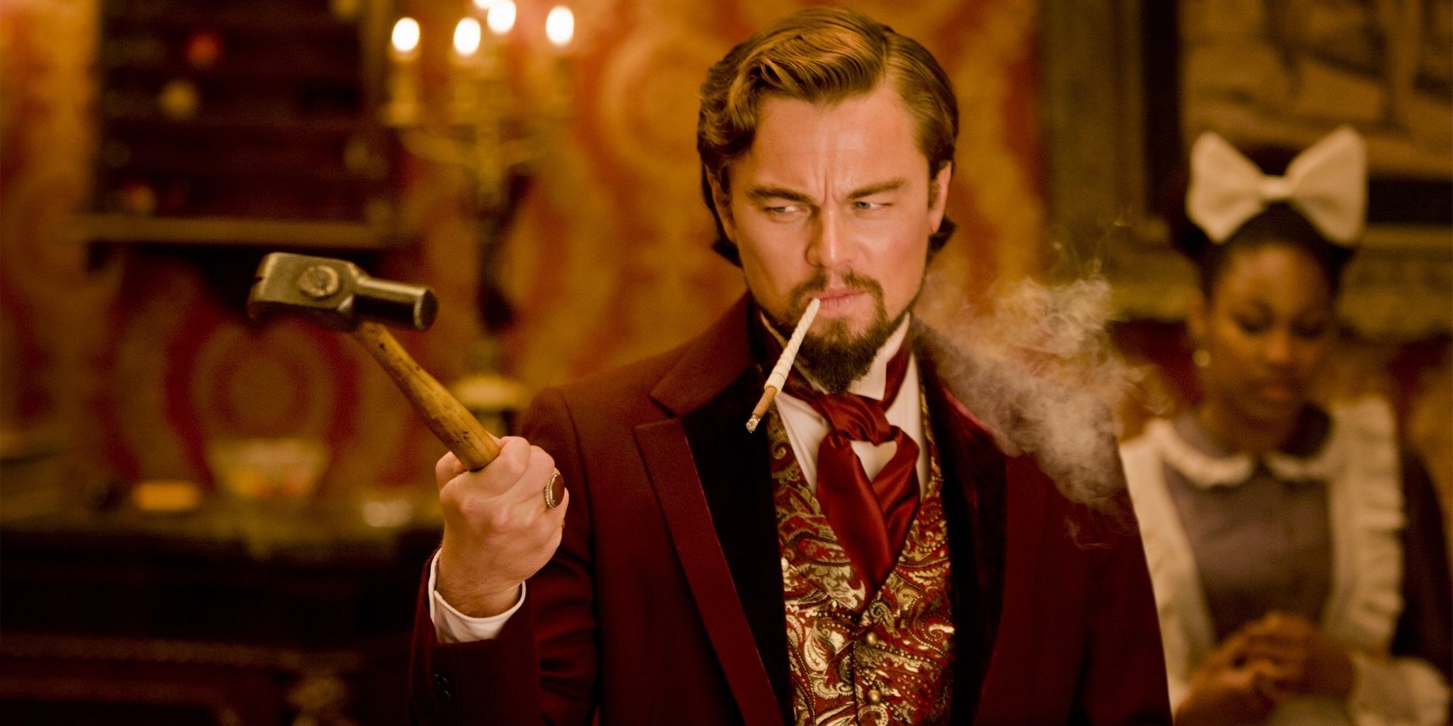 Leonardo DiCaprio as Calvin Candie in Django Unchained