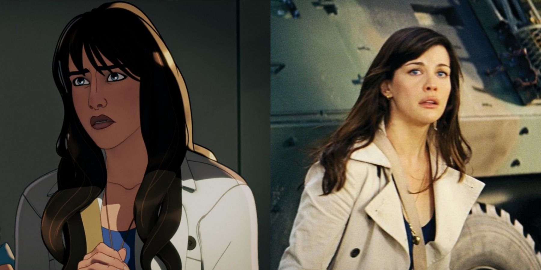 A split image depicts Betty Ross in What If Episode 3 and The Incredible Hulk