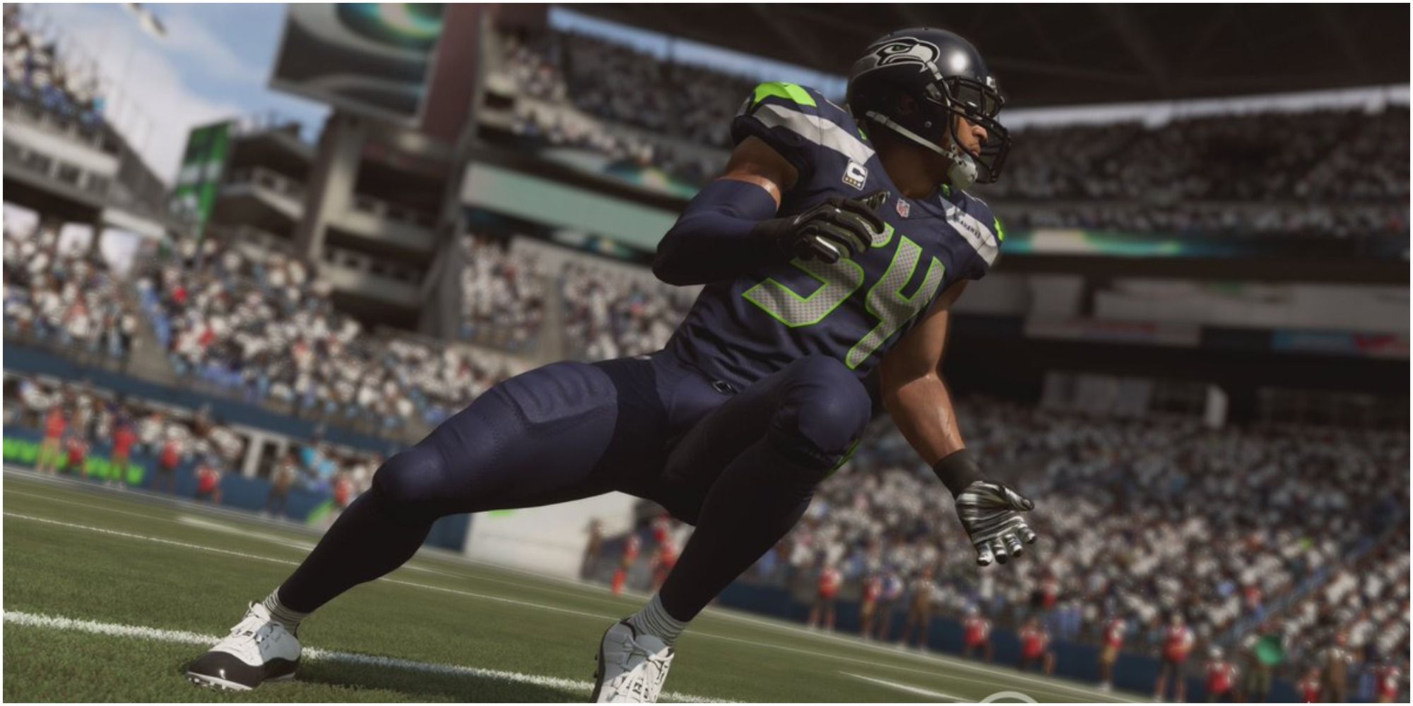 Madden NFL 22 Bobby Wagner Cutting Toward The Pass