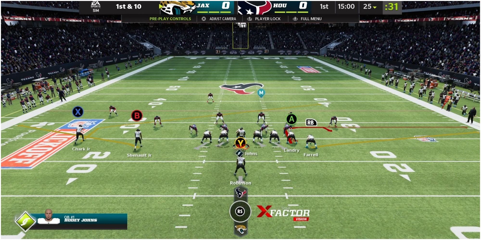 Madden NFL 22 Checking Out Pre Snap Routes With The Jaguars