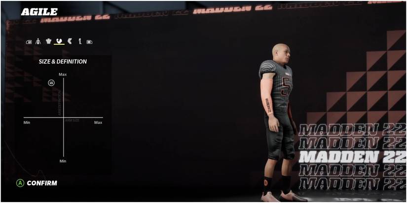 Madden NFL 22 Crafting The Muscles On An Agile Defender