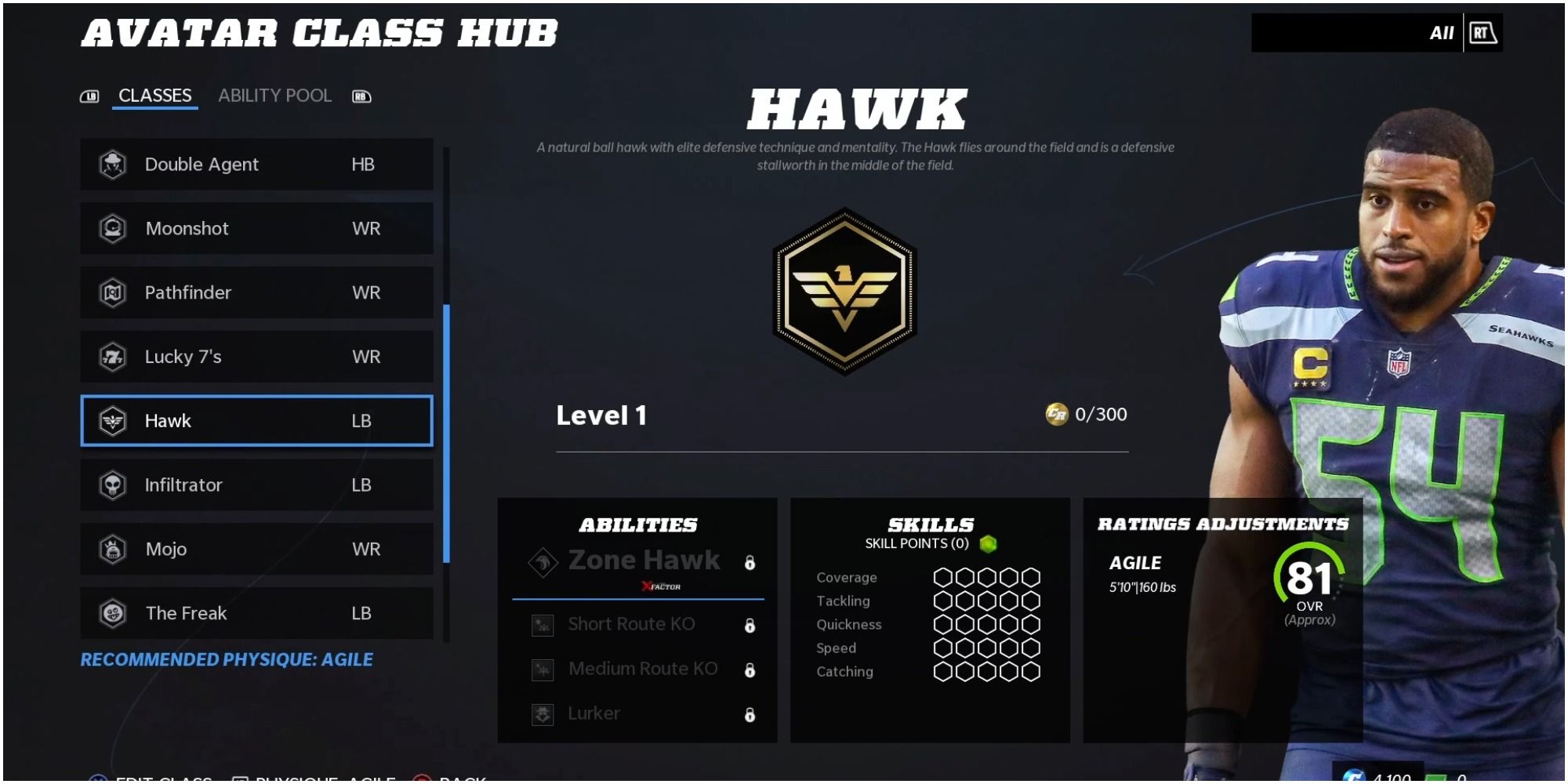 Madden NFL 22 Looking Over The Hawk Abilities