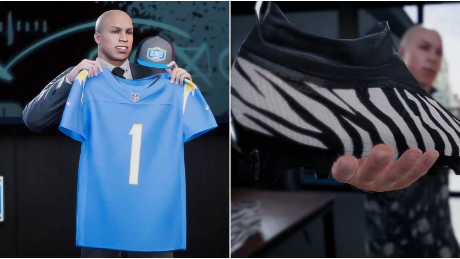 Madden NFL 22 Loved And Hated Collage Draft Day And Signature Shoe