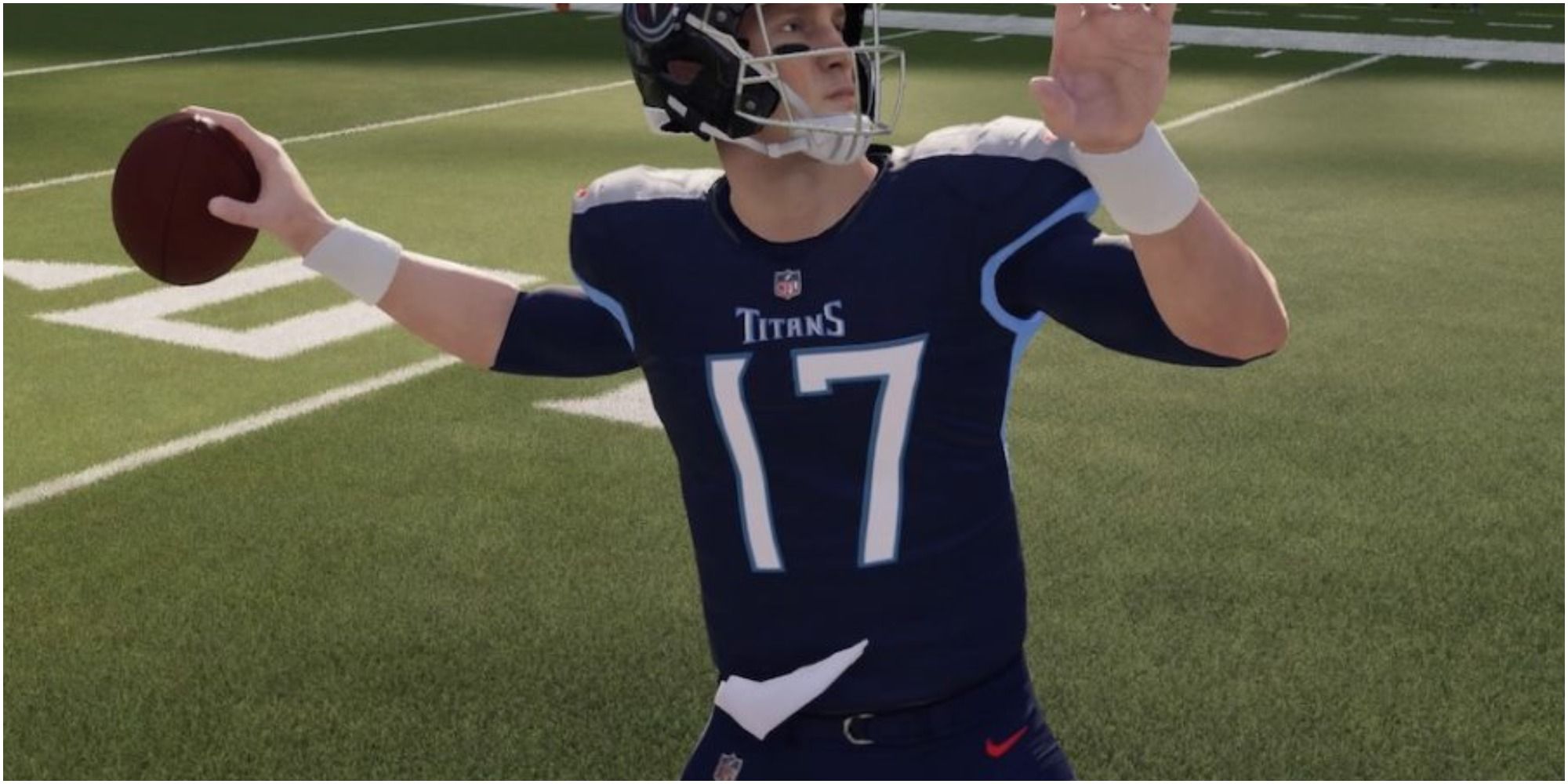 Madden NFL 22 Ryan Tannehill About To Throw Long
