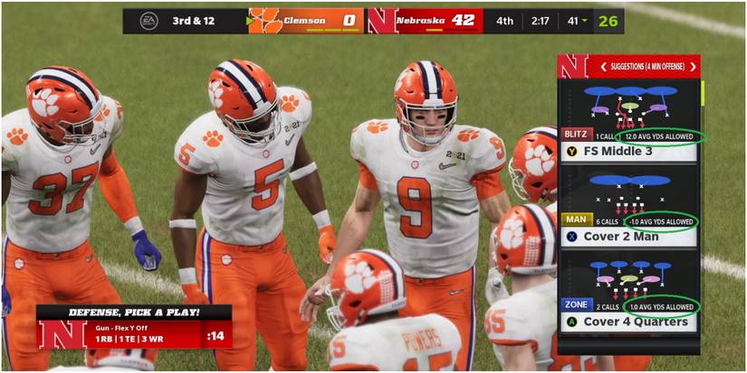 Madden NFL 22 Seeing A Defense's Average Yardage Given Up Per Play