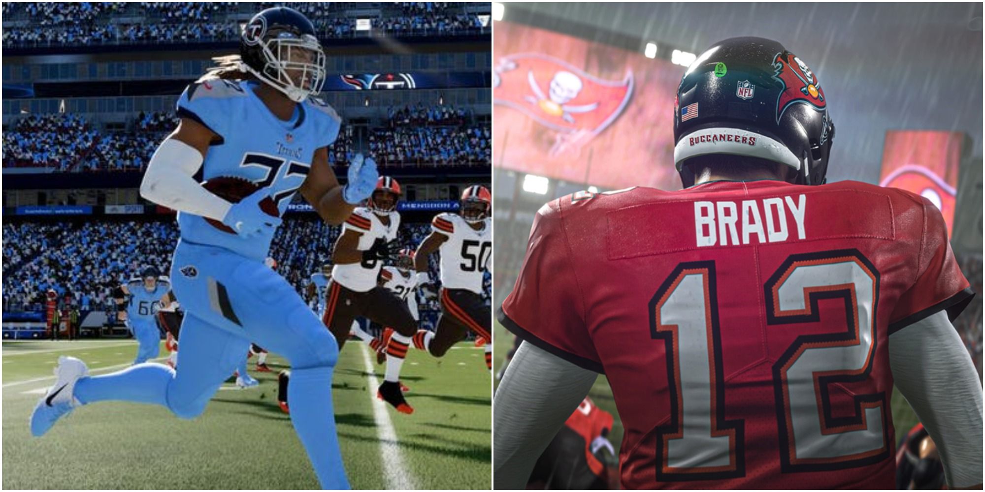 Madden NFL 22 X Factor Abilities Collage Derrick Henry And Tom Brady