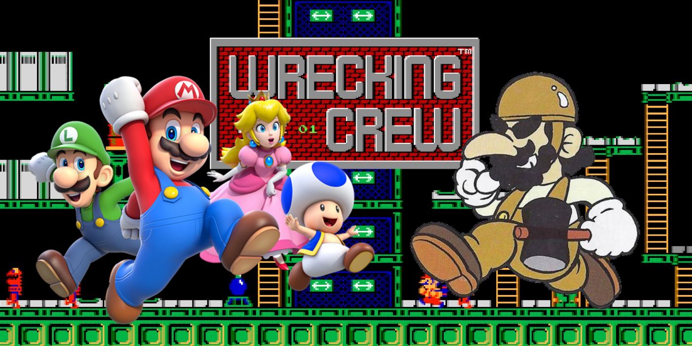 Super Mario movie and Foreman Spike Wrecking Crew