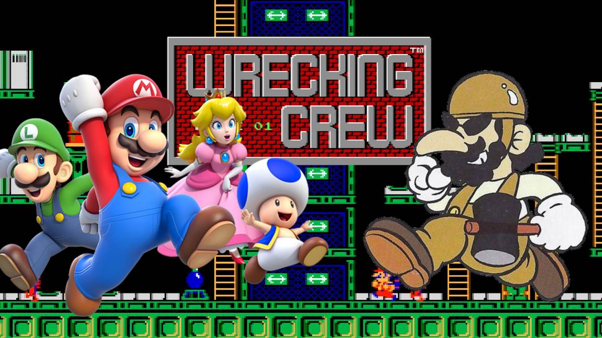 Super Mario movie and Foreman Spike Wrecking Crew