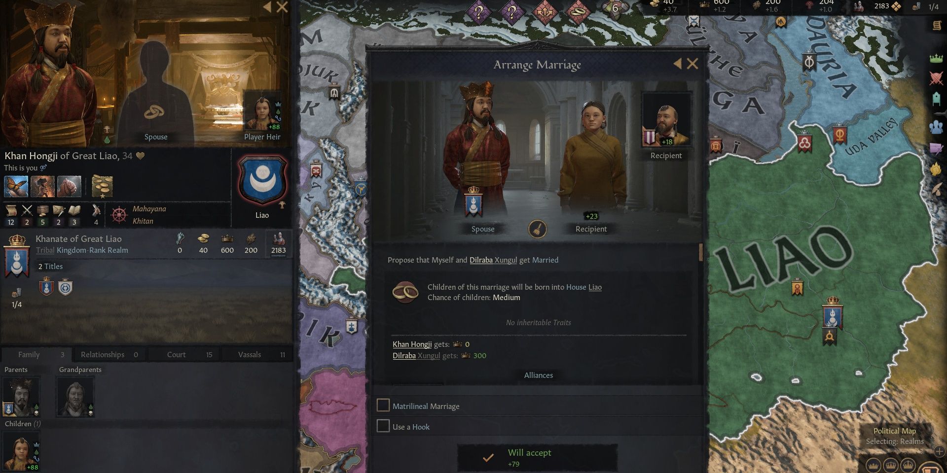 Marriage Arrangment From Crusader Kings 3
