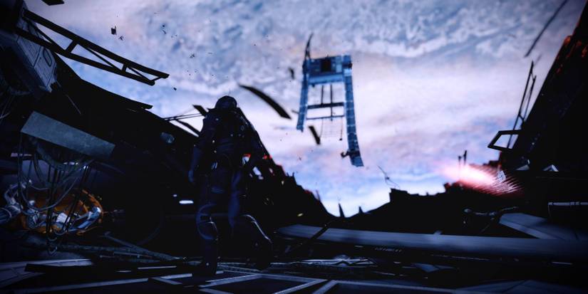 Commander Shepard From The Mass Effect 2 Intro