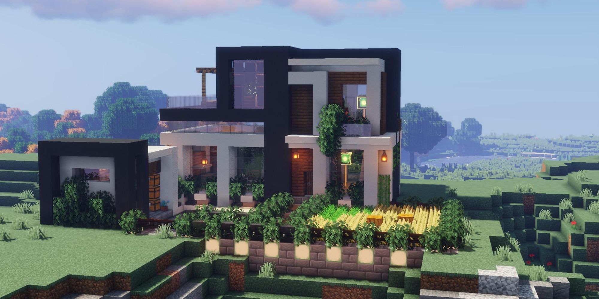 Minecraft-Modern-House-With-Outside-Farm-By-UltraTyrannomax-1
