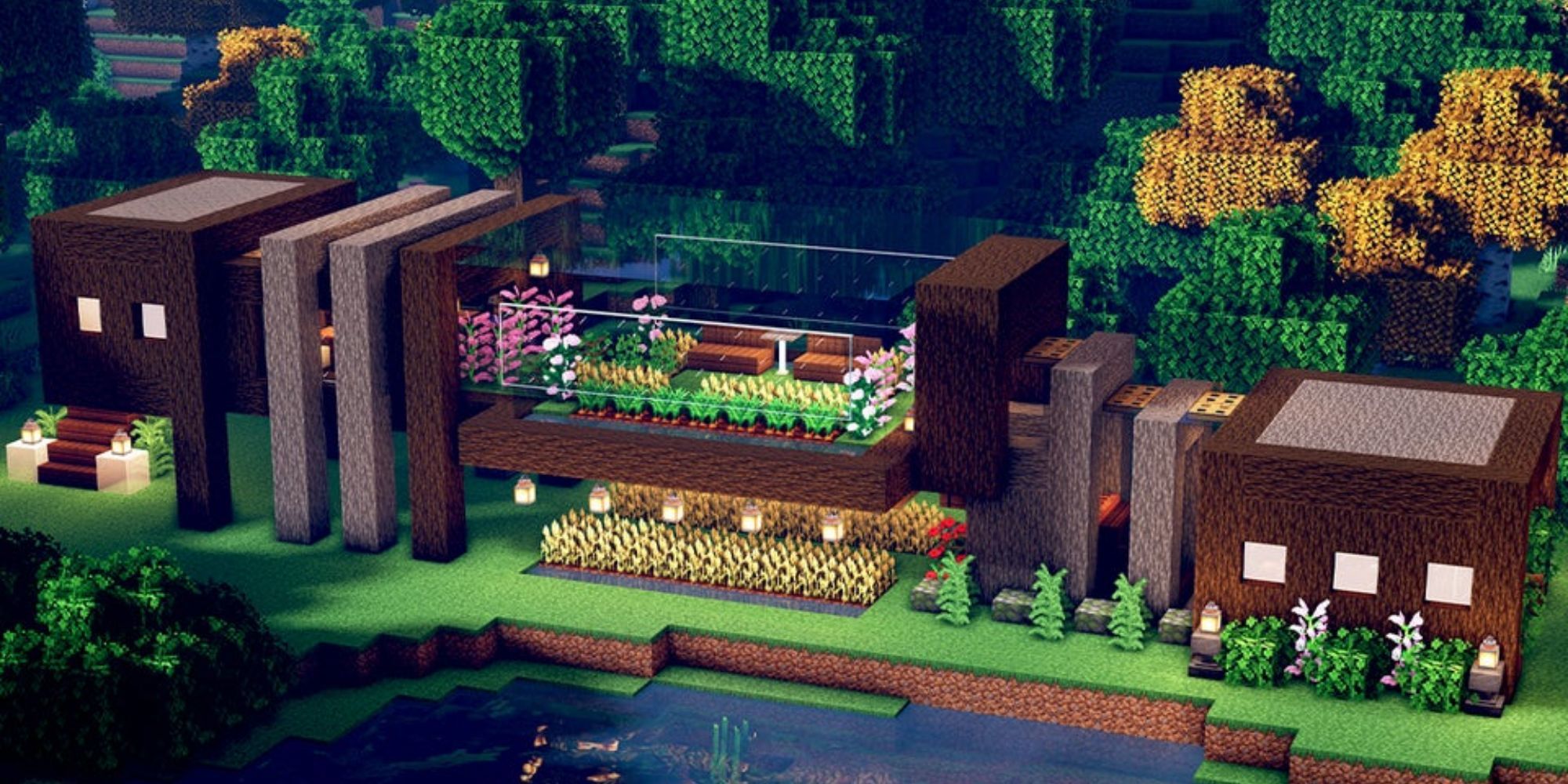 Minecraft-Wooden-Modern-House-With-Indoor-Garden-By-OtamaTheWorld-1