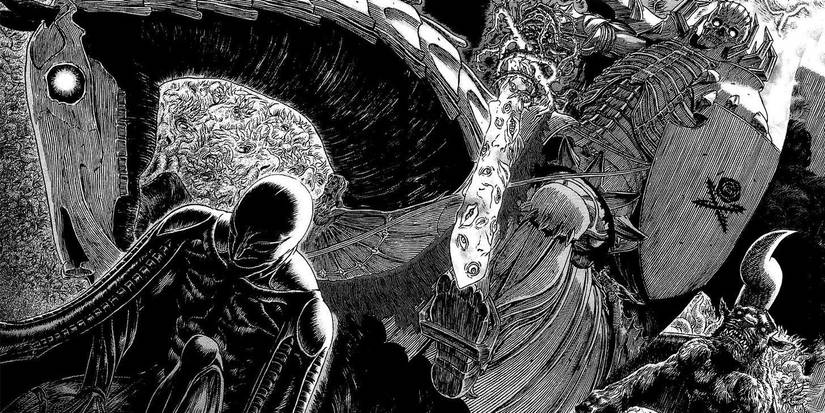 Miura's amazing artwork in Berserk