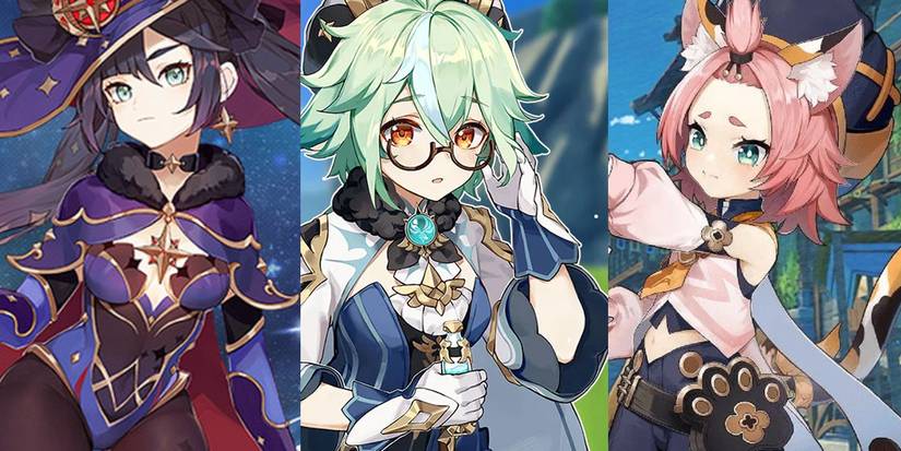 Genshin Impact Mona-Sucrose-Diona
