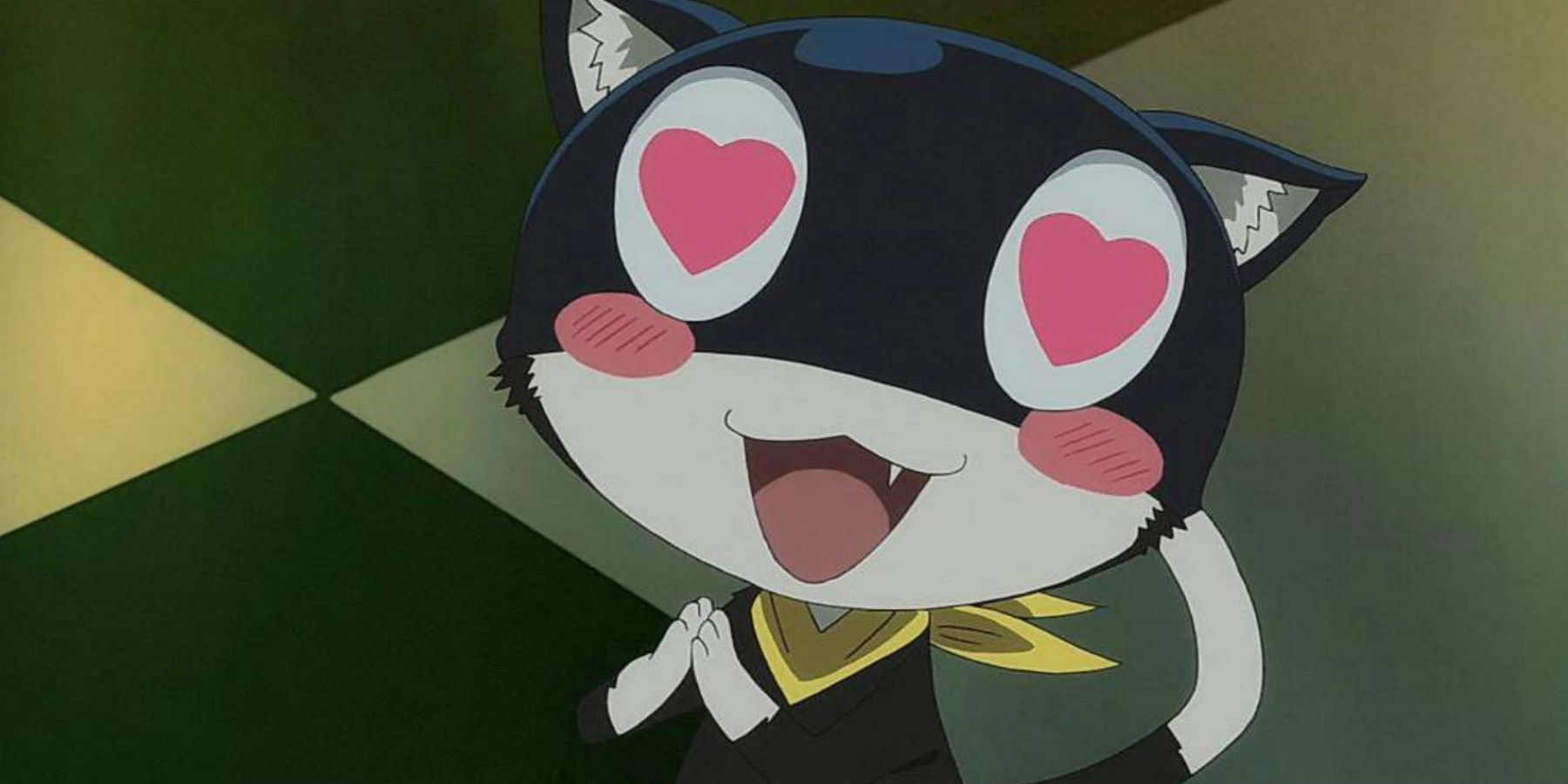Morgana in a Persona 5 animated cutscene