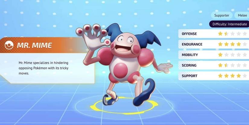 Mr Mime Pokemon Unite