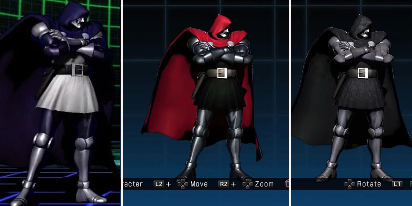 MvC3 Doctor Doom Alternate Costumes