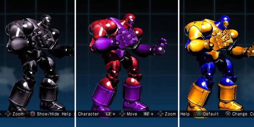 MvC3 Sentinel Alternate Costumes