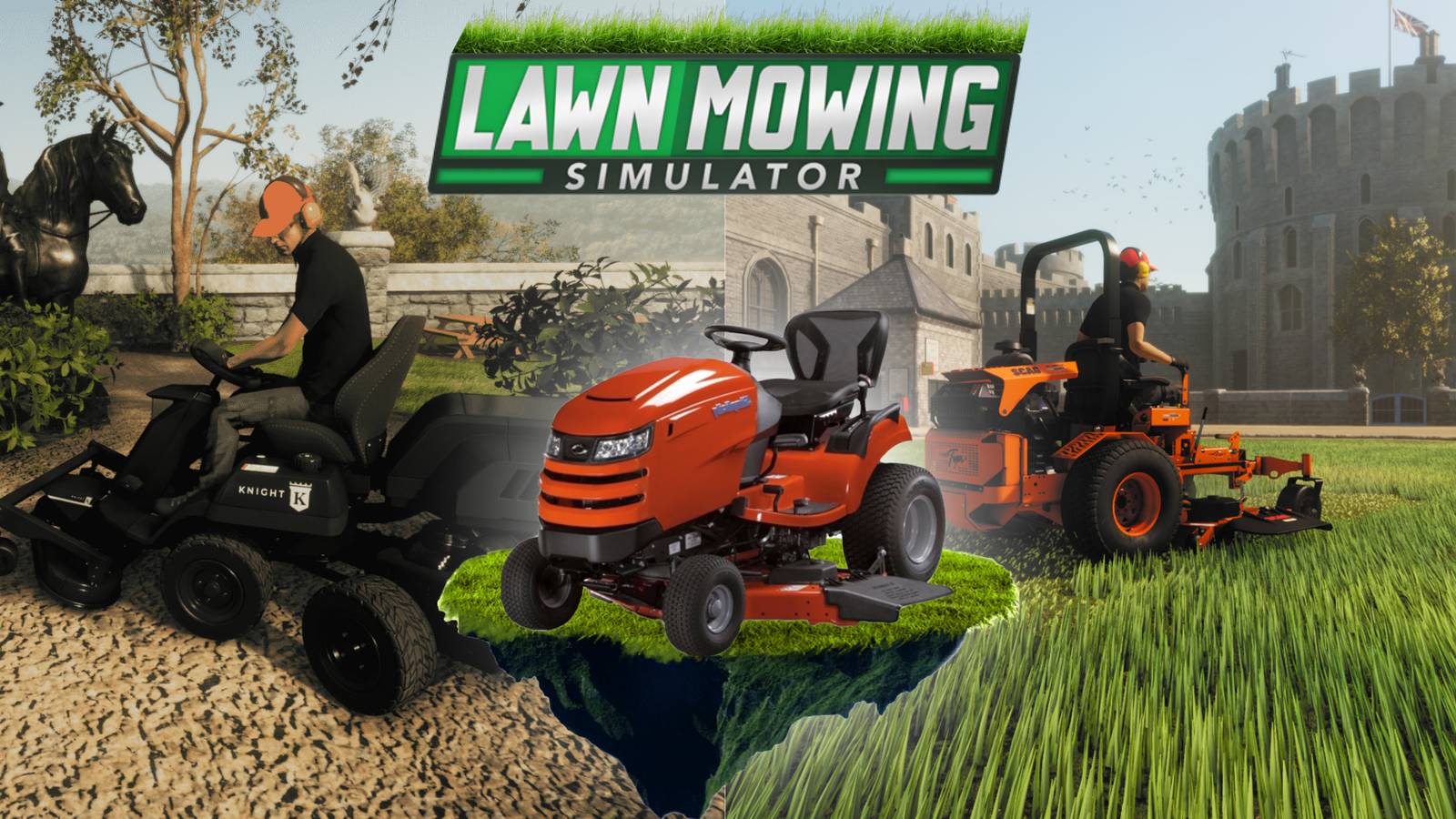Lawn Mowing Simulator Perfect Lawn