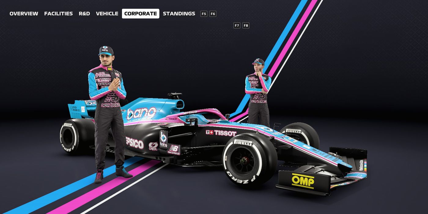 My Team in F1 2021