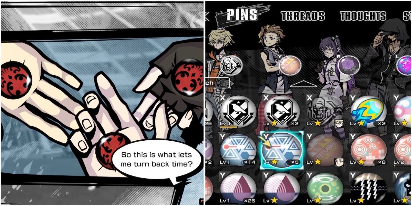 значки из Neo: The World Ends With You