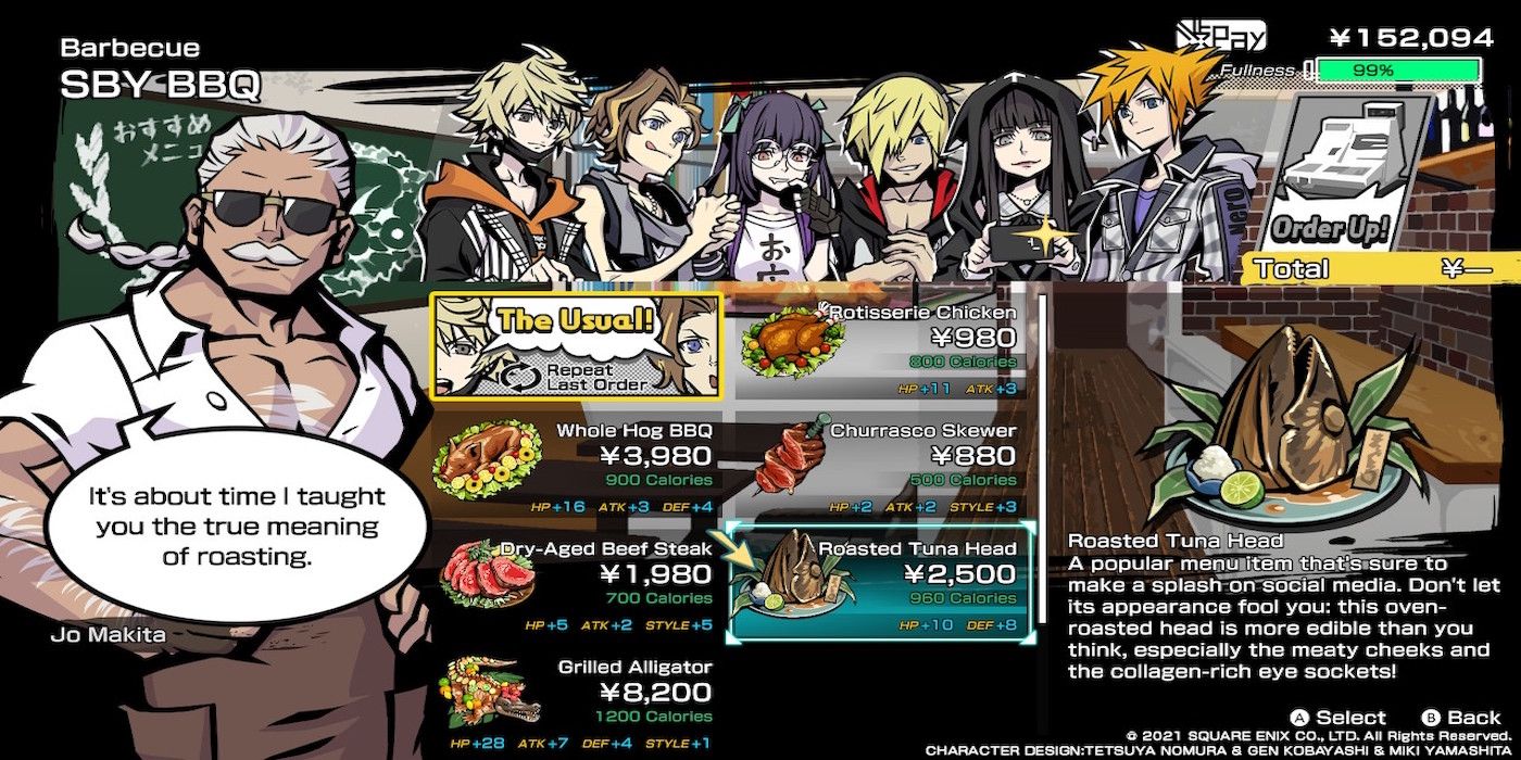Jo Makita from the SBY BBQ restaurant in Neo: The World Ends With You