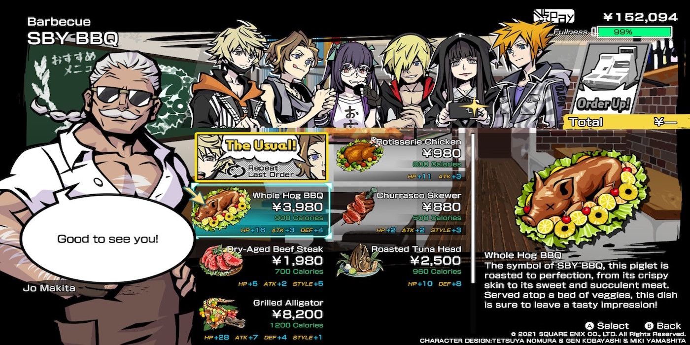 Jo Makita from the SBY BBQ restaurant in Neo: The World Ends With You