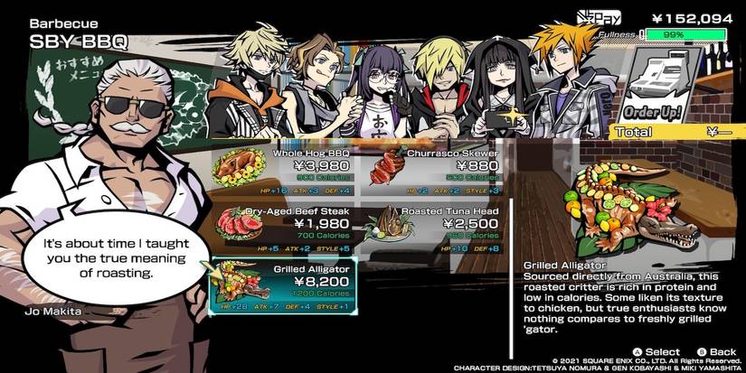 Jo Makita from the SBY BBQ restaurant in Neo: The World Ends With You
