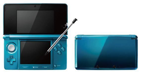 Nintendo-3DS-Aqua-Blue console