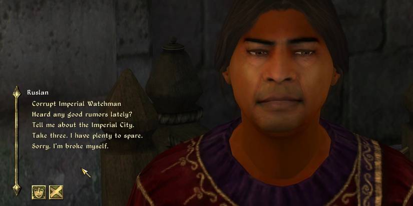 Oblivion dialogue options mod