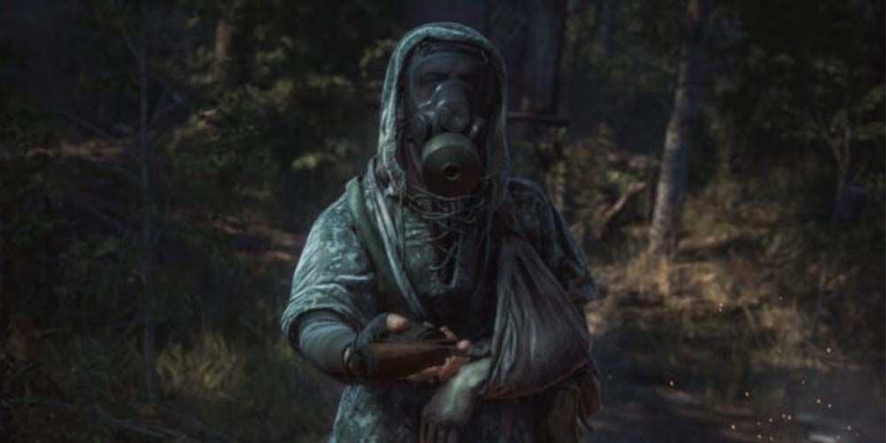 Olivier companion from Chernobylite game