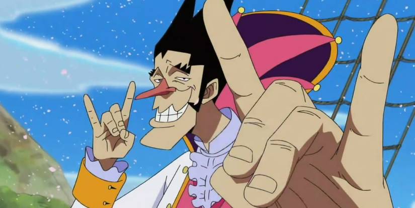 One Piece Foxy The Silver Fox