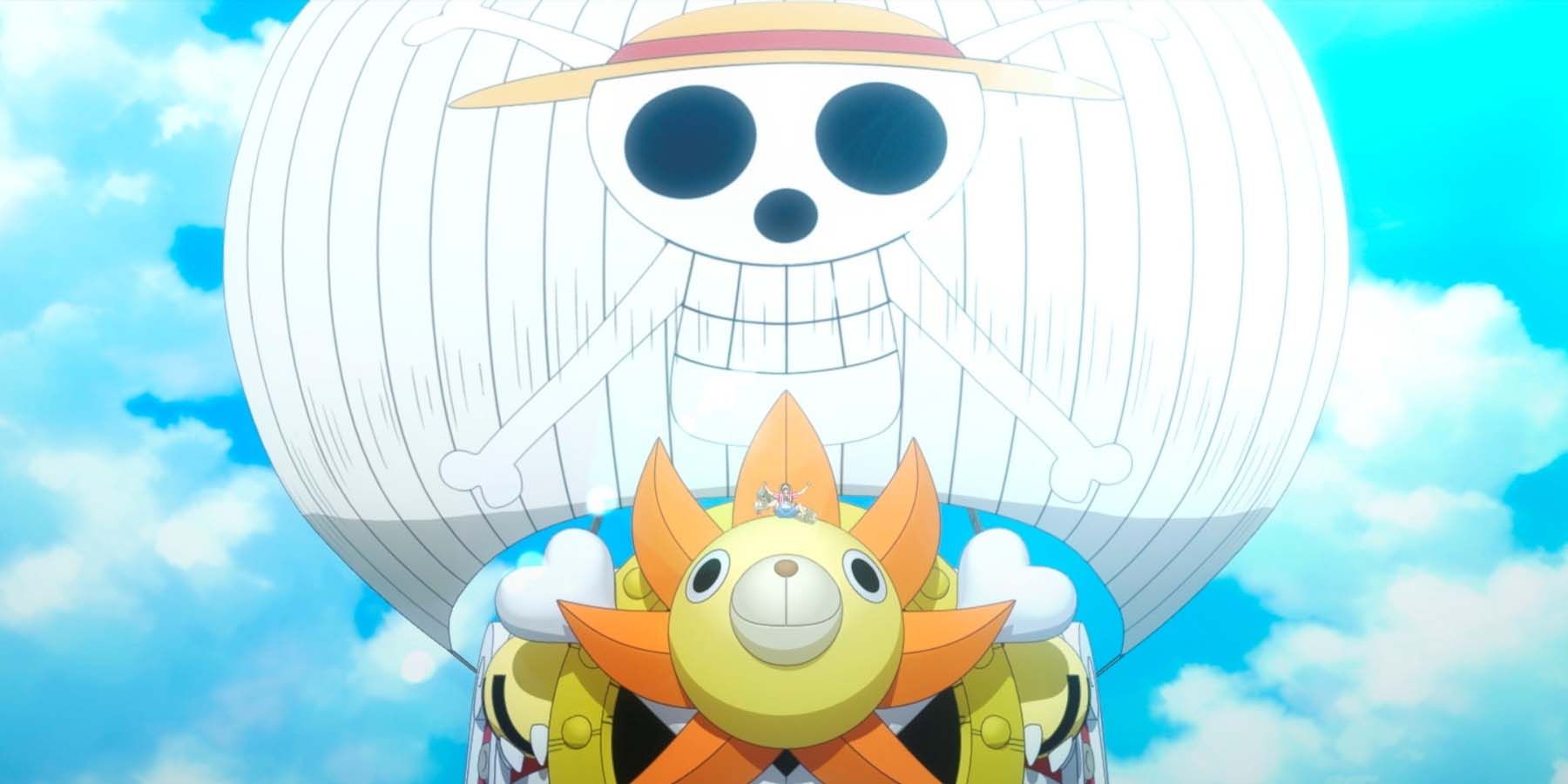 Thousand Sunny Ship from Anime Cartoon One Piece Editorial Photo