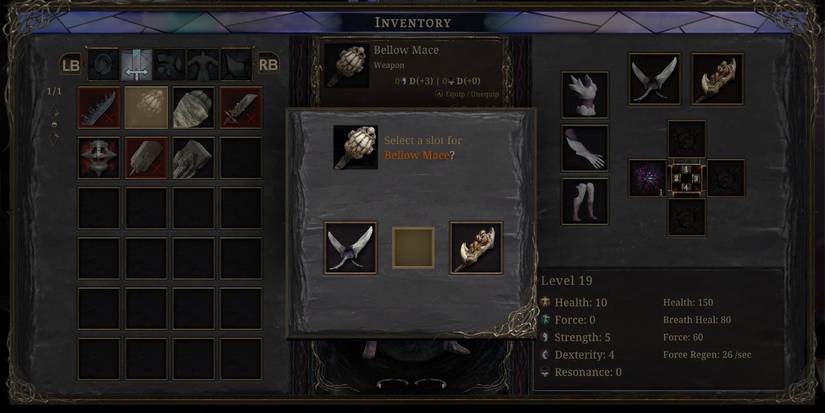 Picking and Switching Weapons in Grime