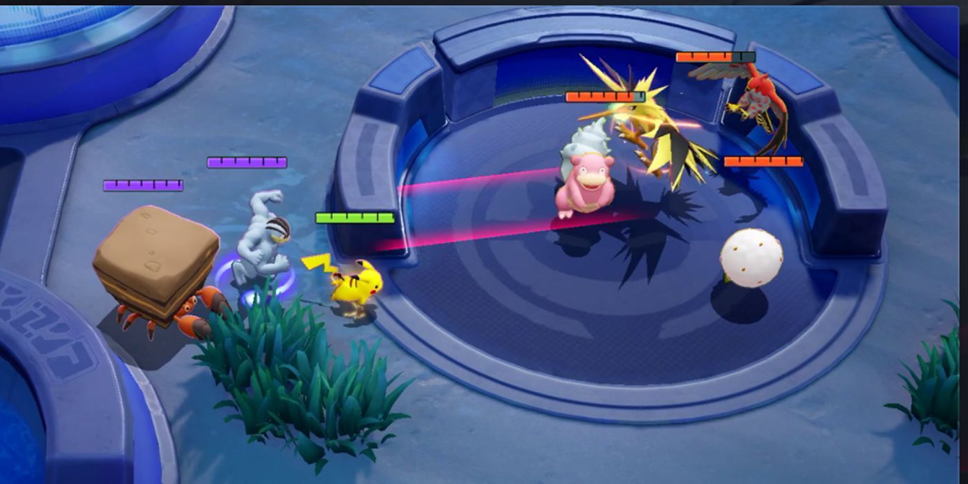 Pikachu-and-teammates-preparing-to-fight-Zapdos game