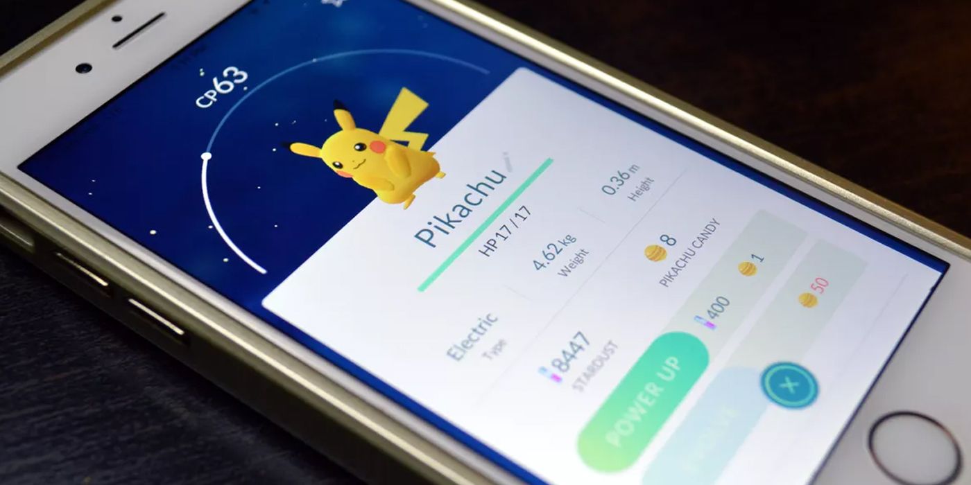 Pikachu in Pokemon GO