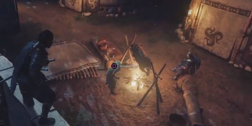 Players about to use the Kunai while in stealth