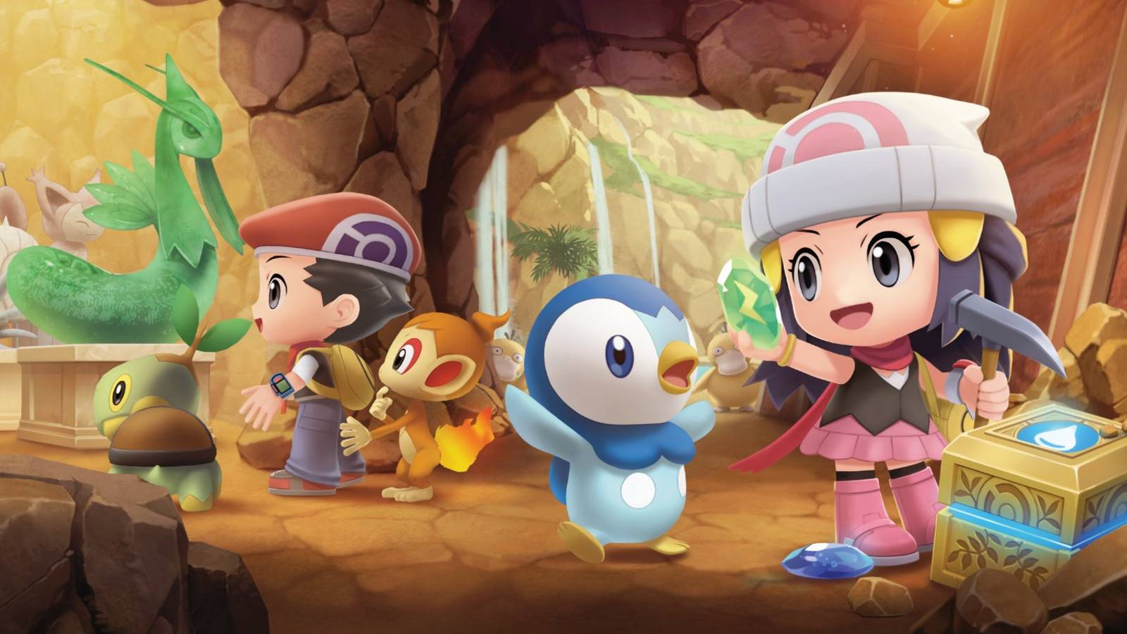 Pokemon Brilliant Diamond and Pearl Underground corrected proportions