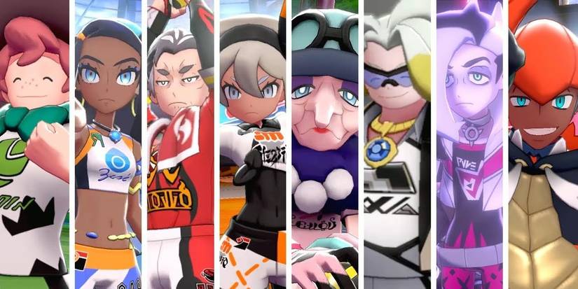 Pokemon Galar Gym Leaders 
