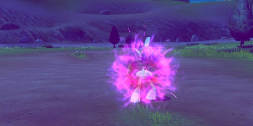 Pokemon Psychic being used on Gallade