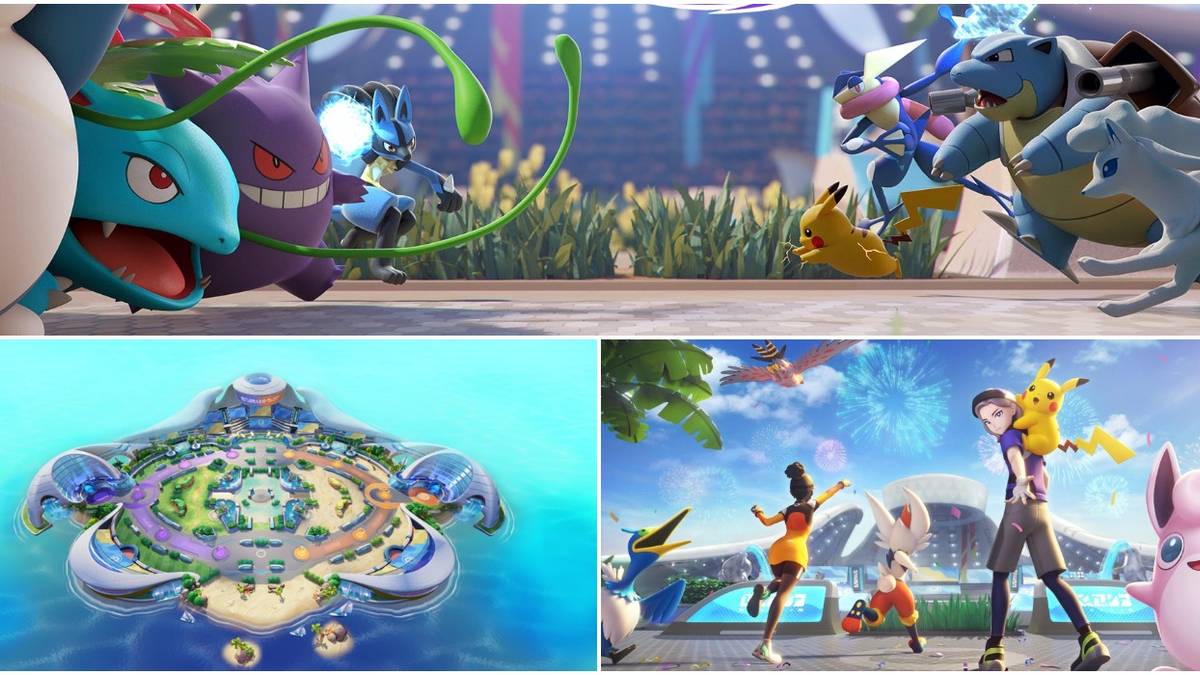 Pokemon Unite Split Image