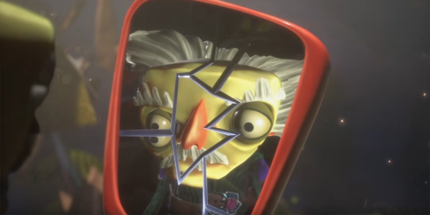 Crueller looks in a cracked mirror