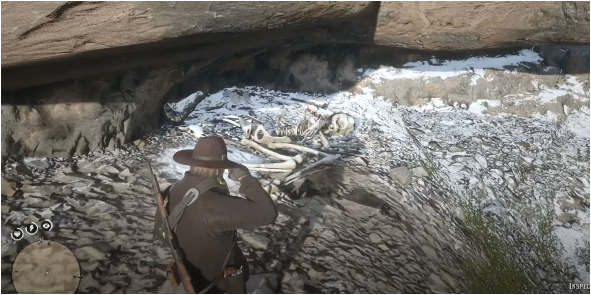 Red Dead Redemption 2 A Yeti Corpse