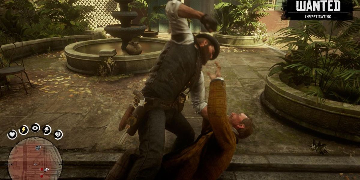 Red Dead Redemption 2 Beating Up Timothy Donahue