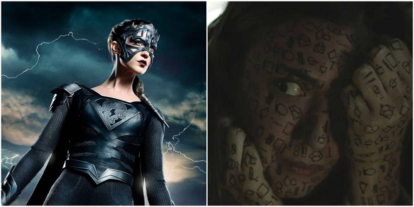 Reign and Sam in Supergirl