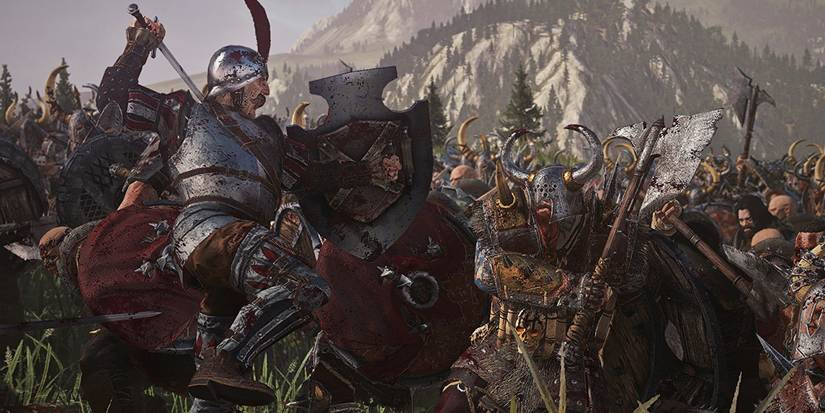 Battle Scene From SFO Grimhammer 2 Mod For Total War Warhammer 2