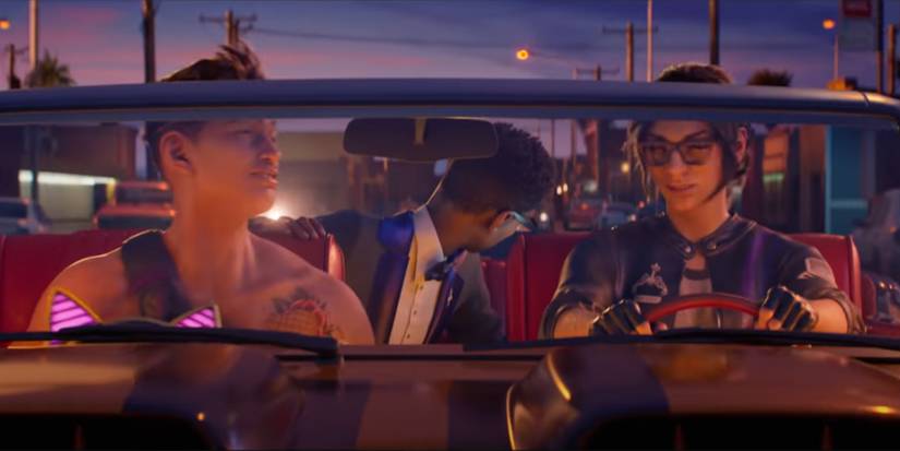 Saints Row Crew Driving