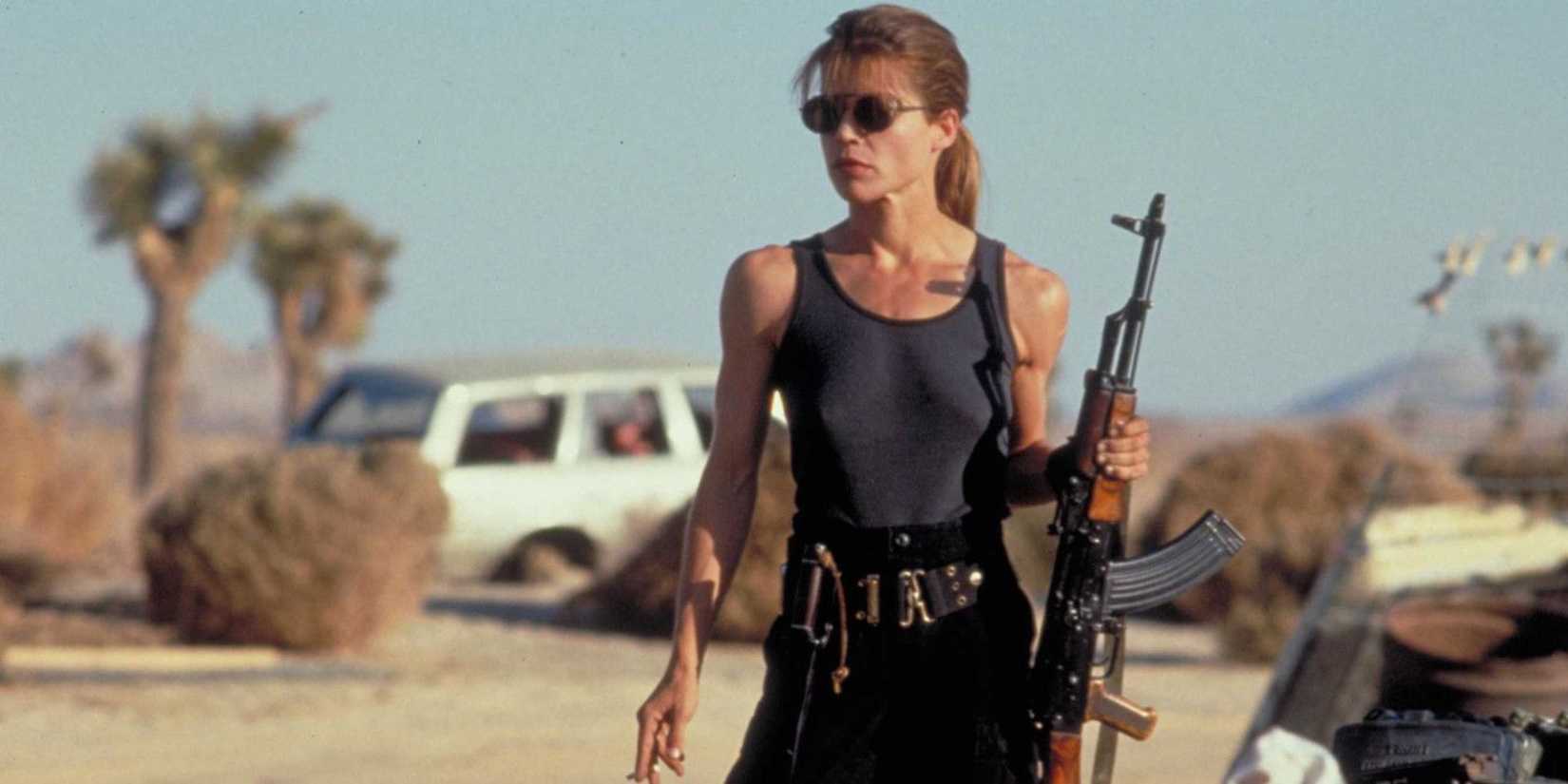 Sarah Connor in Terminator 2