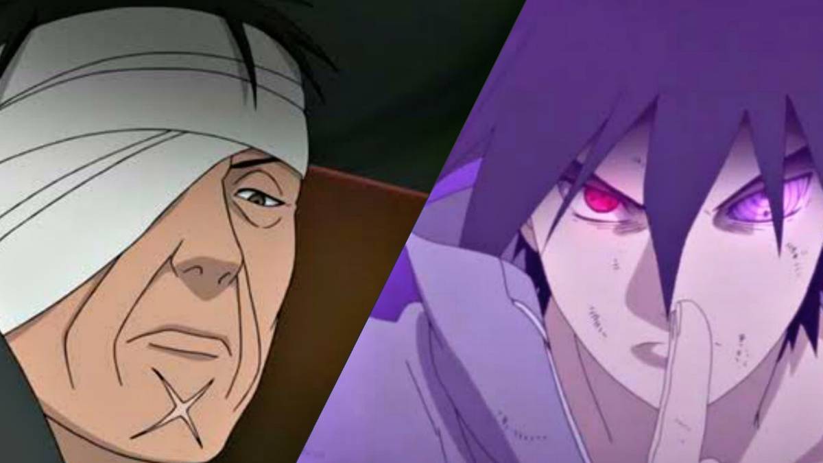 Sasuke Uchiha and Danzo Naruto Shippuden
