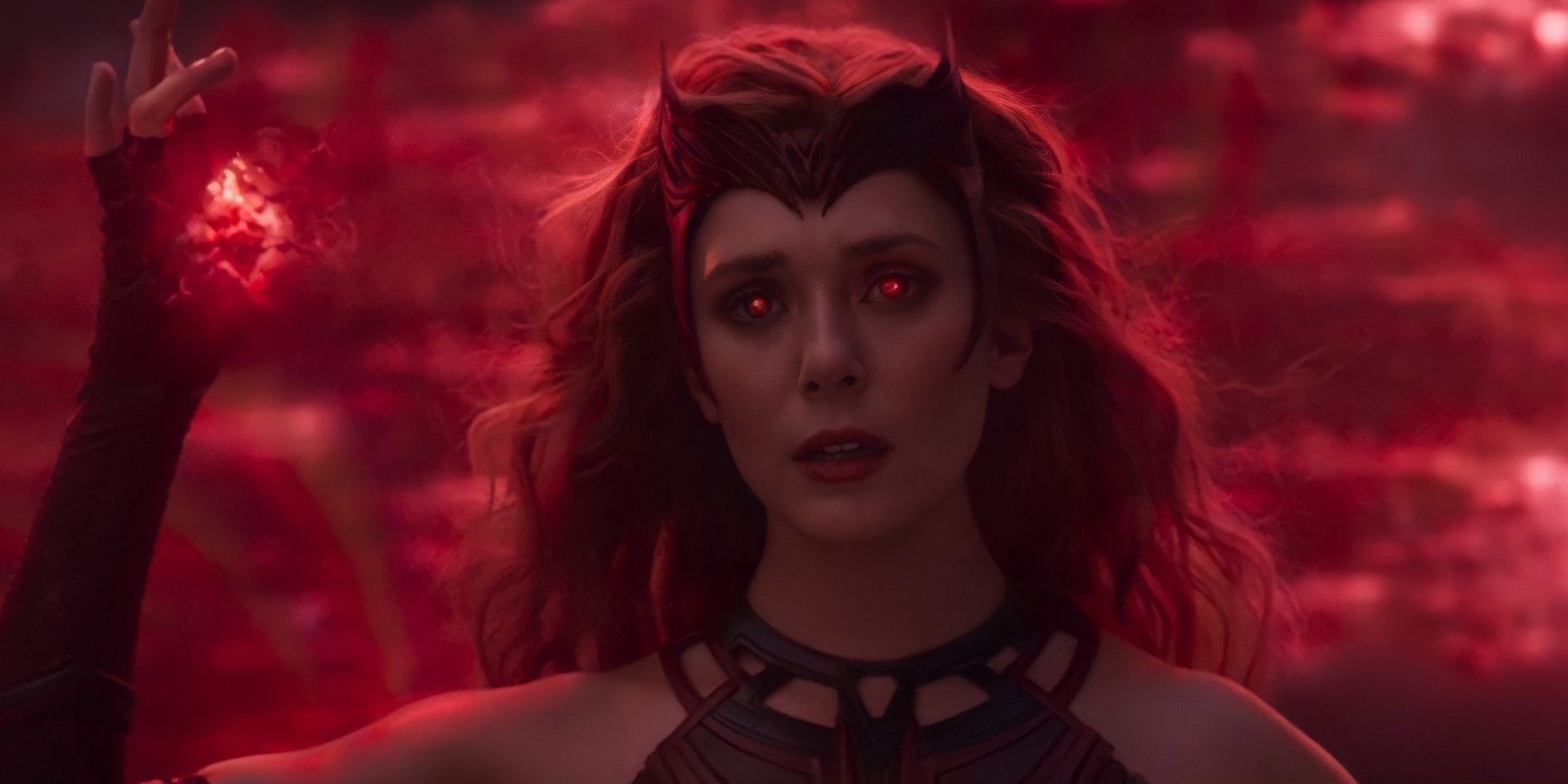 Elizabeth Olsen as Scarlet Witch, WandaVision